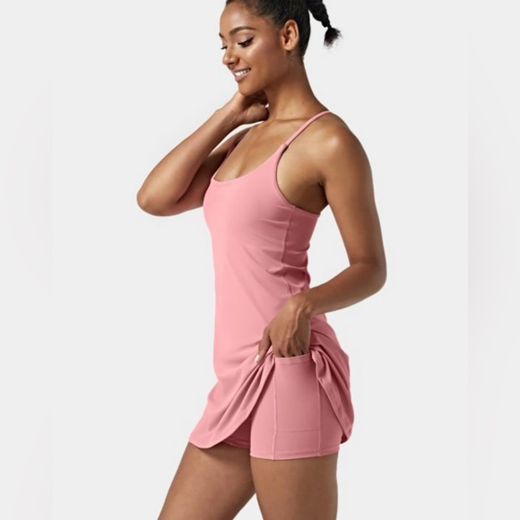 HALARA Dresses & Skirts - NWT! Halara “Everyday Softlyzero” Dress W/Shorts